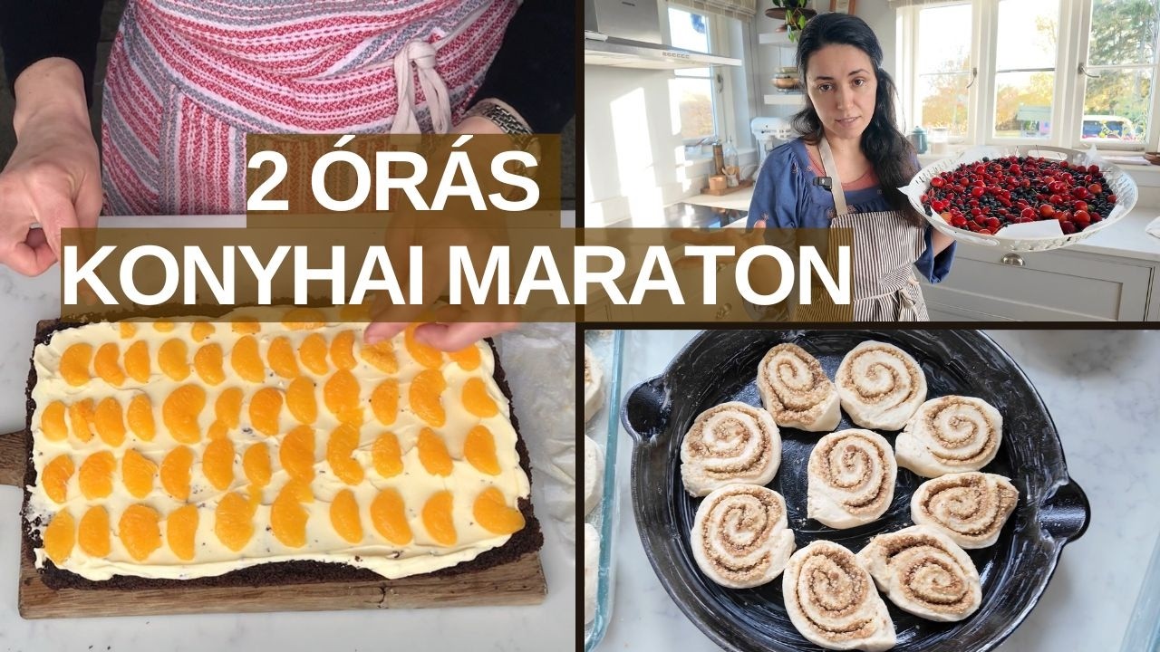 Sütés, főzés, kovászolás egy ötgyerekes anyával-kompilláció-