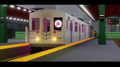Roblox NYC Subway:Automated  R62 Party as (2)