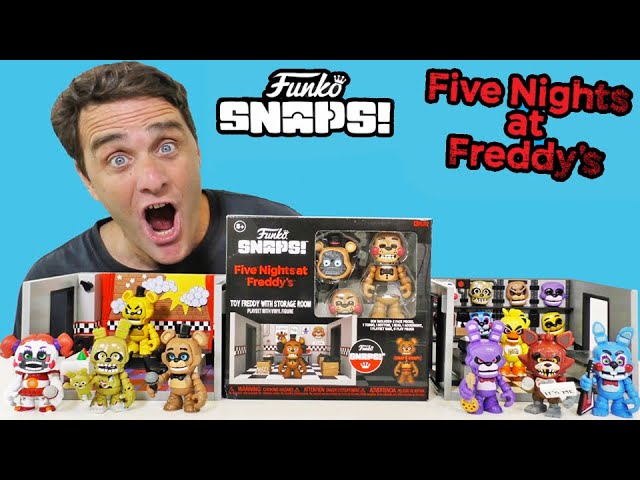 Funko Snaps Five Night's at Freddy's FNAF Toy Chica and Nightmare