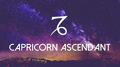 Capricorn Ascendant - The mystery behind this life path and it's stories - DayDayNews