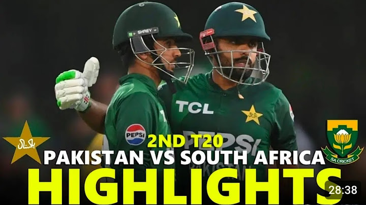Full Highlights|Pak vs SA|2nd T20|Highlights|Pakistan vs south africa match highlights|Best in 2024
