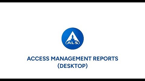 Oil & Lubricants - How to Access Management Reports on ALS Webtrieve™️ | Desktop Reporting Guide
