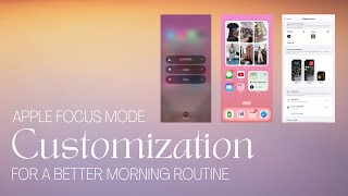 customize your Do Not Disturb & phone screens | improve screentime | iPhone Focus & Widgets tutorial screenshot 2