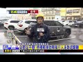 最新》風力太驚人！ 童綜合外看診民眾雨傘遭吹開花
