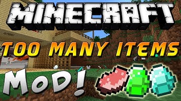 Minecraft: How To Install TooManyItems Mod [1.7.3/1.6.4] (Non-Forge) (Windows 8/7/Vista/XP) 2013