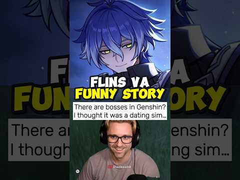 He Thought Genshin Was A Dating Sim Flins VA Funny Story