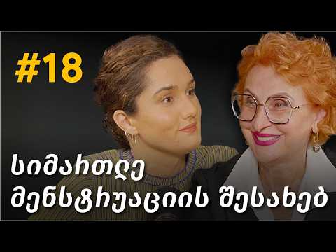 მენსტრუალური ციკლი, ჰორმონები, პმს, მენოპაუზა, კვება და ვარჯიში, პირადი ჰიგიენა | #18 მადონა ჯუღელი