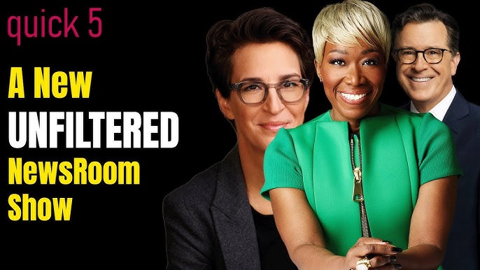 Joy Reid, Rachel Maddow and Stephen Colbert Unite For an UNFILTERED News  Show?