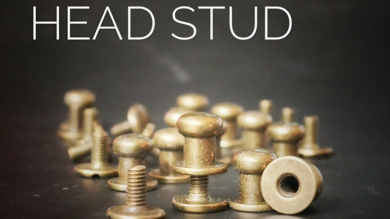 Stud Kancing Head stud pentol kancing - YouTube