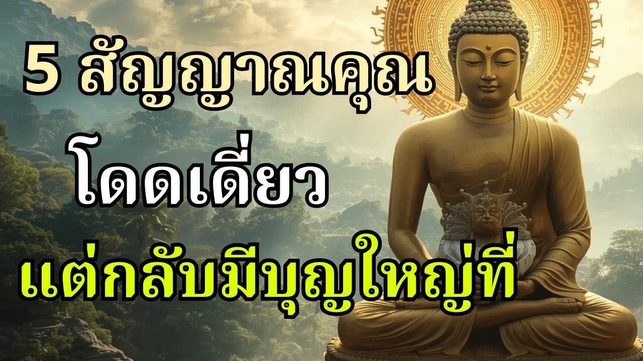 5 สัญญาณคุณ “โดดเดี่ยว” แต่กลับมีบุญใหญ่ที่โลกไม่|เมตตานำทาง
