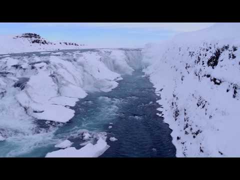 Природа Исландии под красивую музыку