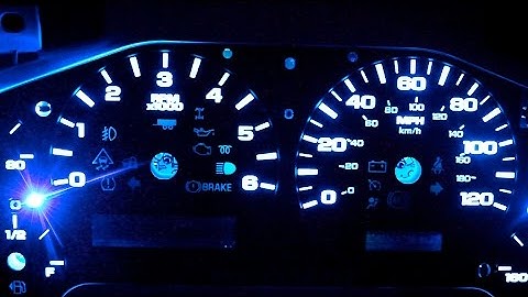 Silverado Custom RGB LED Gauge Cluster with Remote Control for Scott #