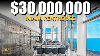 Touring a $30 Million Dollar | Miami Penthouse | Peter J Ancona