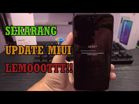 HP Xiaomi Ketika Update Pembaharuan MIUI Lemot Padahal Browsing Download Lancar