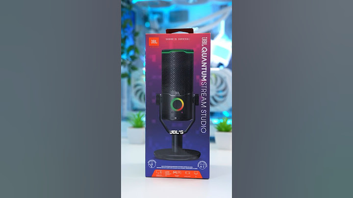 JBL’s New Quantum Stream Studio Microphone 🎤