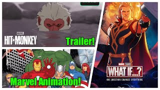 Victoria Alonso in Charge of MCU Animation, What If Episode 7 Revealed, Hit Monkey Trailer