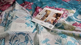 BLESSED✨️🤎FRIDAY SPECIAL SALE  BRANDS GULJEE TAWAKKAL CHIKANKARI LAWN THREE PIECE WITH PURE DUPATTAZ