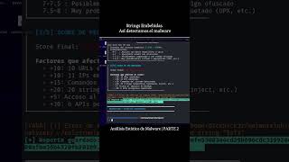 ¿Por qué los antivirus analizan las strings de un ejecutable? #ethicalhacking #traficoweb