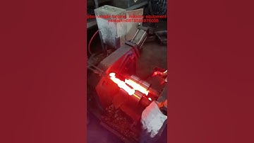Cross rolling wedge machine replace air hammer can be molding one time.#factory #automation #metal