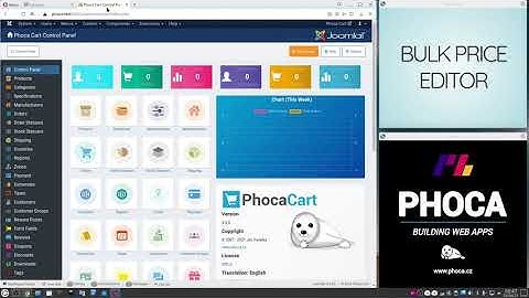 Phoca Cart - Bulk Price Editor