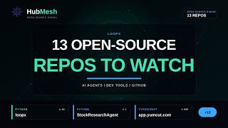 13 Open-Source AI Repos Worth Watching