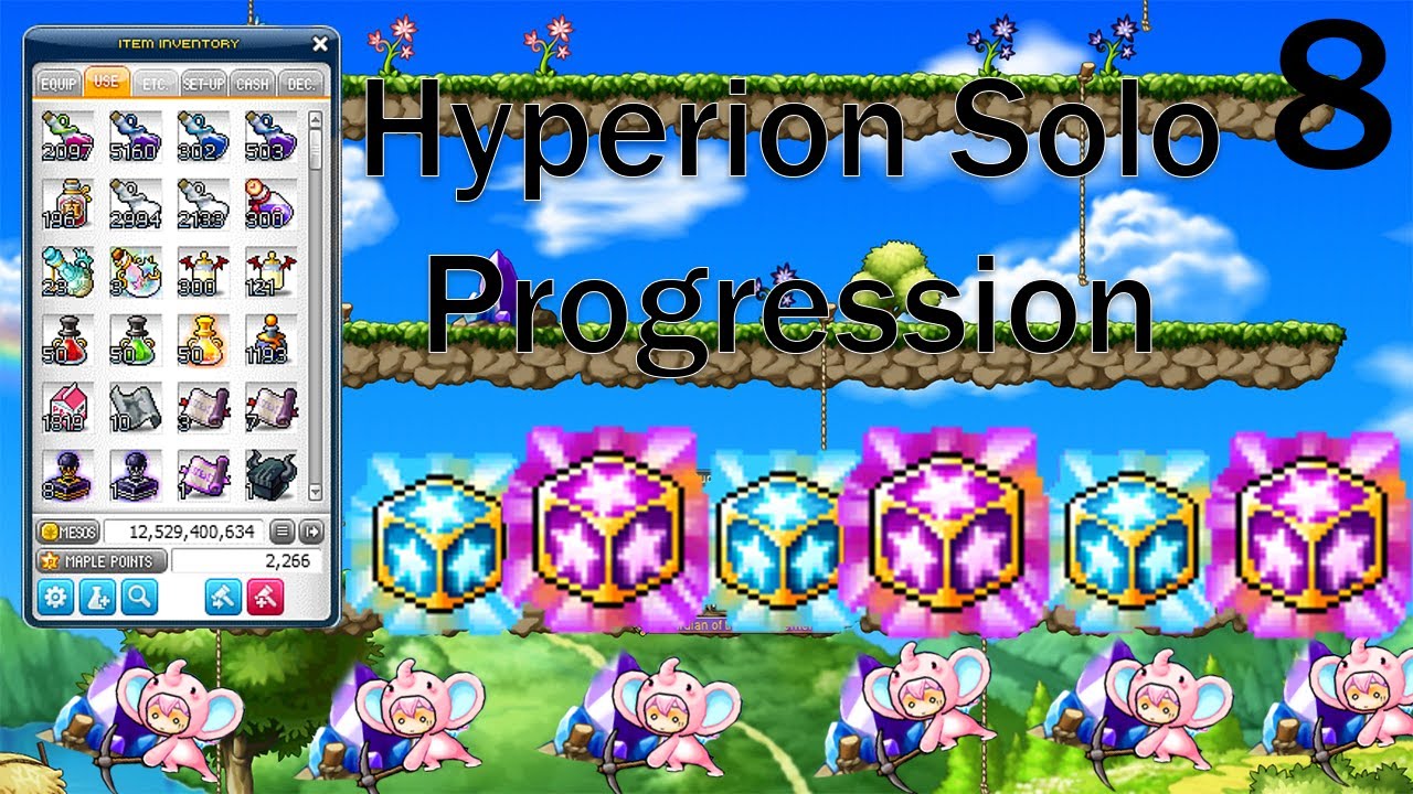 Farming is life | Maplestory Hyperion Solo Progression | Epi 8