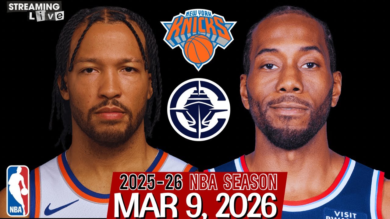 (LIVE) Kawhi Leonard vs Jalen Brunson | New York Knicks vs Los Angeles Clippers NBA Live Stream