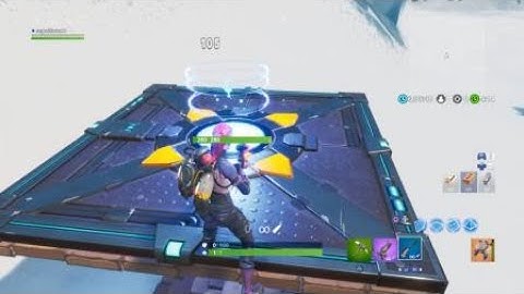 Fortnite_ trick shot on bot part 2