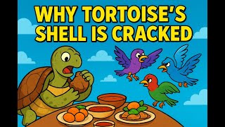 Why the Tortoise’s Shell Is Cracked | African Folktale with Moral