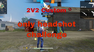 2v2 only headshot challenge 😎