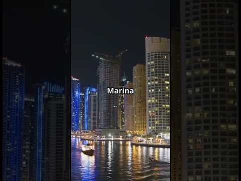 Dive into the LUXURY of Dubai Marina!  #amazingfacts #travel #facts