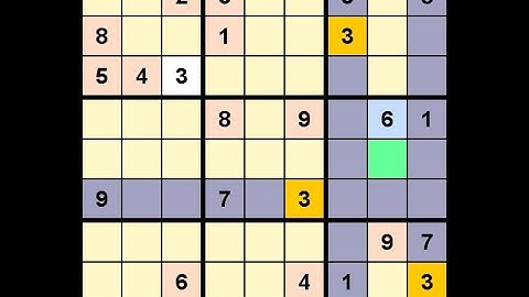 How to Solve Washington Times Sudoku Difficult July 1, 2021