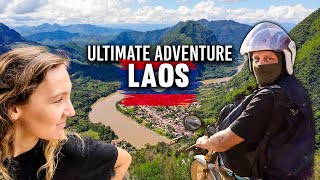 Motorbike Laos South To North | Travel Documentary