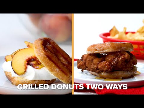 Grilled Donuts 2 Ways