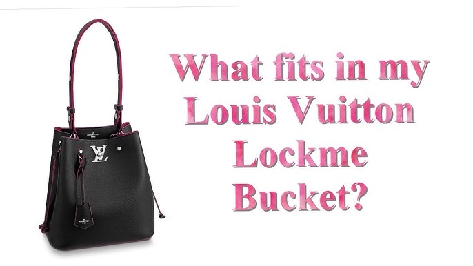 Shop Louis Vuitton LOCKME Nano lockme bucket (M68709) by