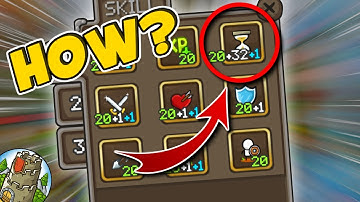 Grow Castle | How to OVERLEVEL Your Skills