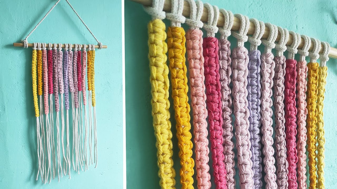 Украшаем ДЕТСКУЮ своими руками/ Макраме мастер-класс.