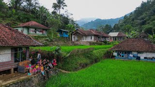Kampung Indah, Penuh Kehangatan Kebahagian. Suasana Pedesaan Jawa Barat, Garut Selatan