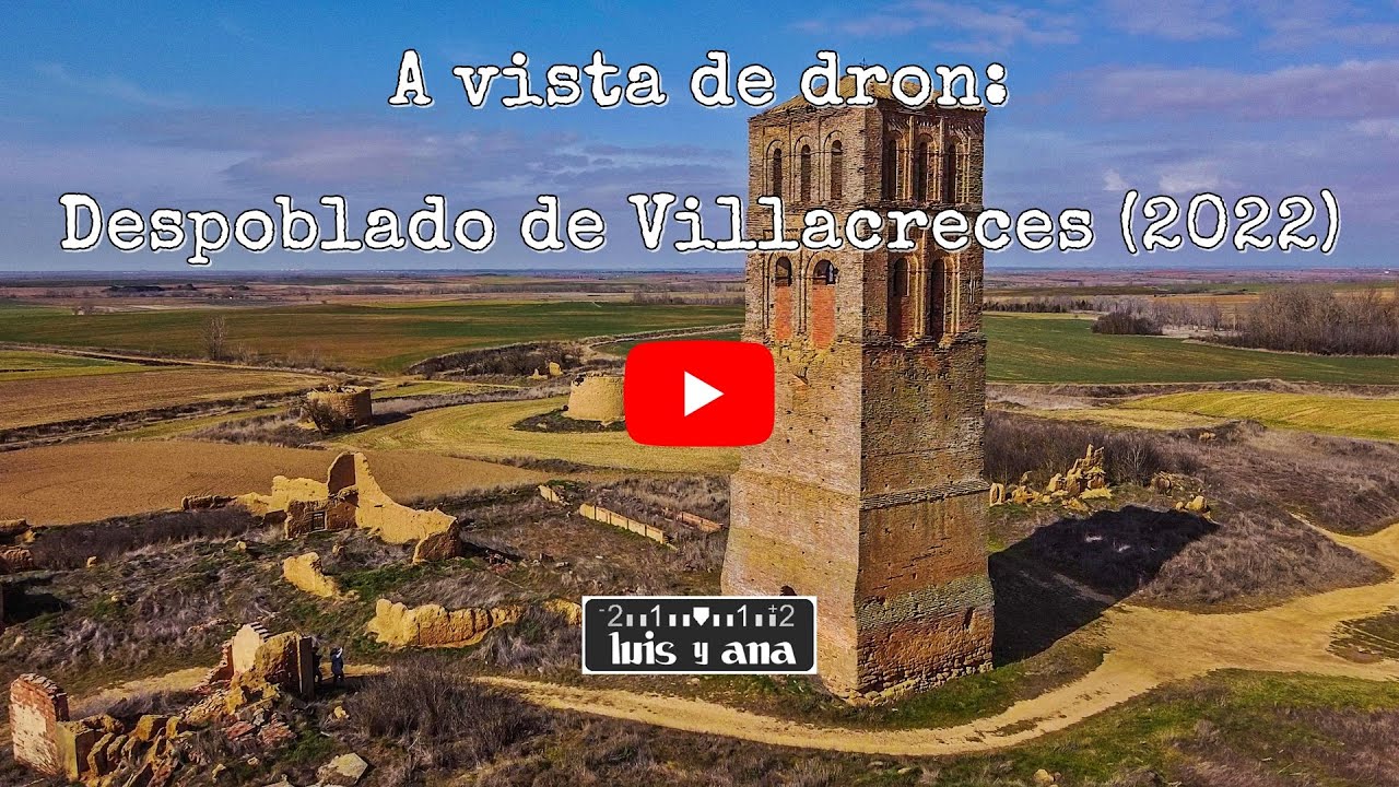 Despoblado de Villacreces a vista de dron (2022)