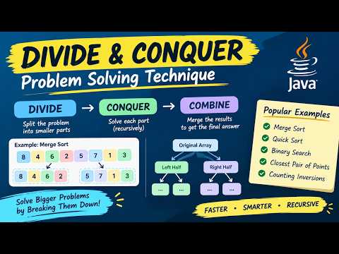 Divide and Conquer . Linear Search vs Binary Search | O(n) vs O(log n) Explained
