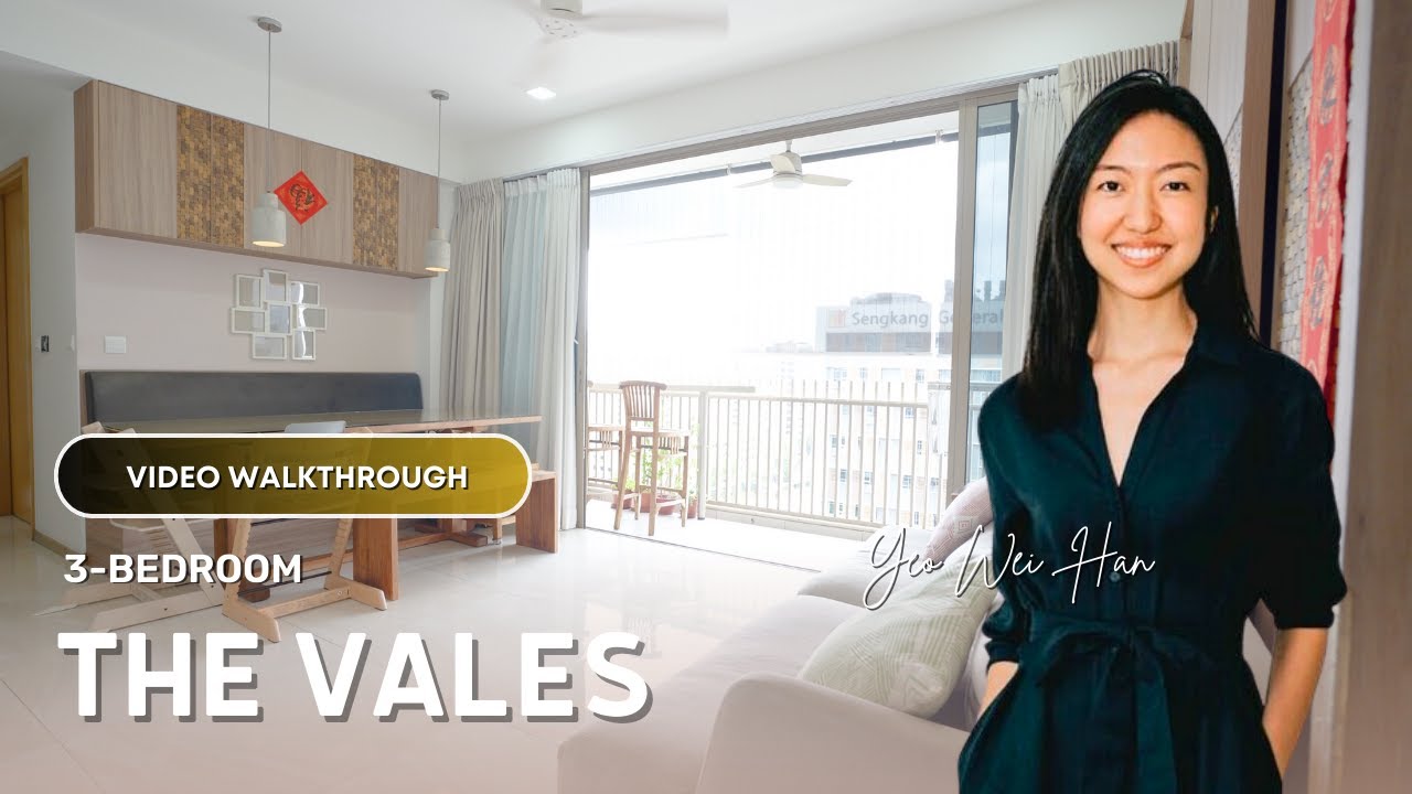 The Vales 3-Bedroom Condo Video Walkthrough - Yeo Wei Han