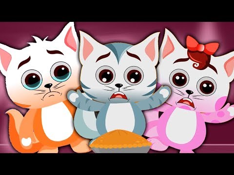 drei kleine Kätzchen | Babyreime | Kinderlieder | Kids Poems | Nursery Rhymes | Three Little Kitten