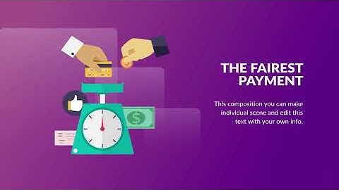 Banking and Finance - Flat Animation (MOGRT) | After Effects Elements - Envato elements