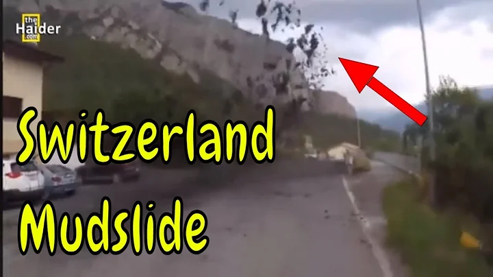 Switzerland Mudslide Videos | Terrifying Moments