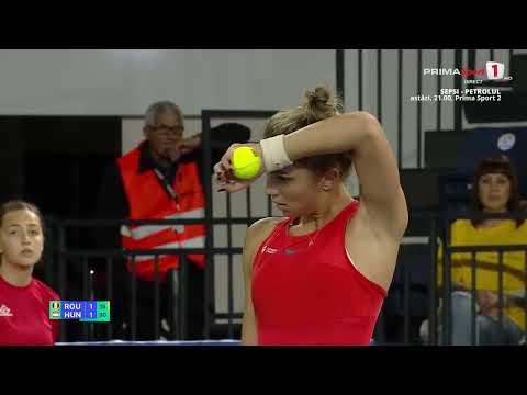 România - Ungaria, 2-0 în Billie Jean King Cup. Victoria DE SENZAŢIE a lui Jaqueline Cristian