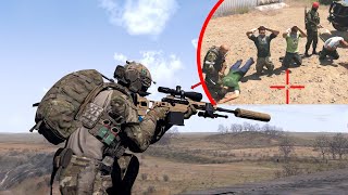 Canadian Sniper Saves Ukrainian Hostages With Precision Shooting! | ARMA 3 Milsim