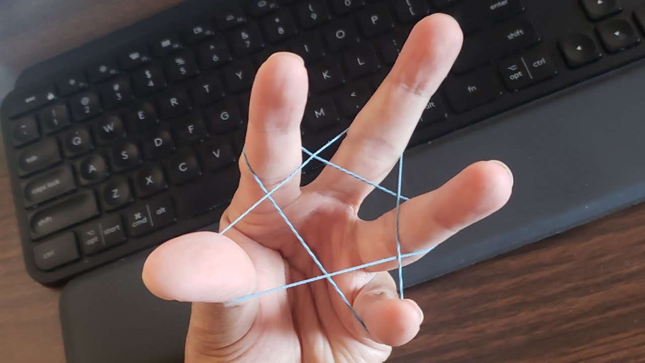 how-to-make-a-star-with-a-rubber-band-with-one-hand-youtube