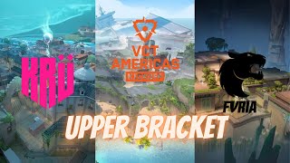 KRU vs FUR | Upper Bracket | VCT 2026: Americas Kickoff