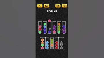 Ball Sort Puzzle Level 43