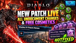 Full NEW PATCH LIVE - ALL UNDOCUMENT CHANGES & FREE COSMETICS Update
